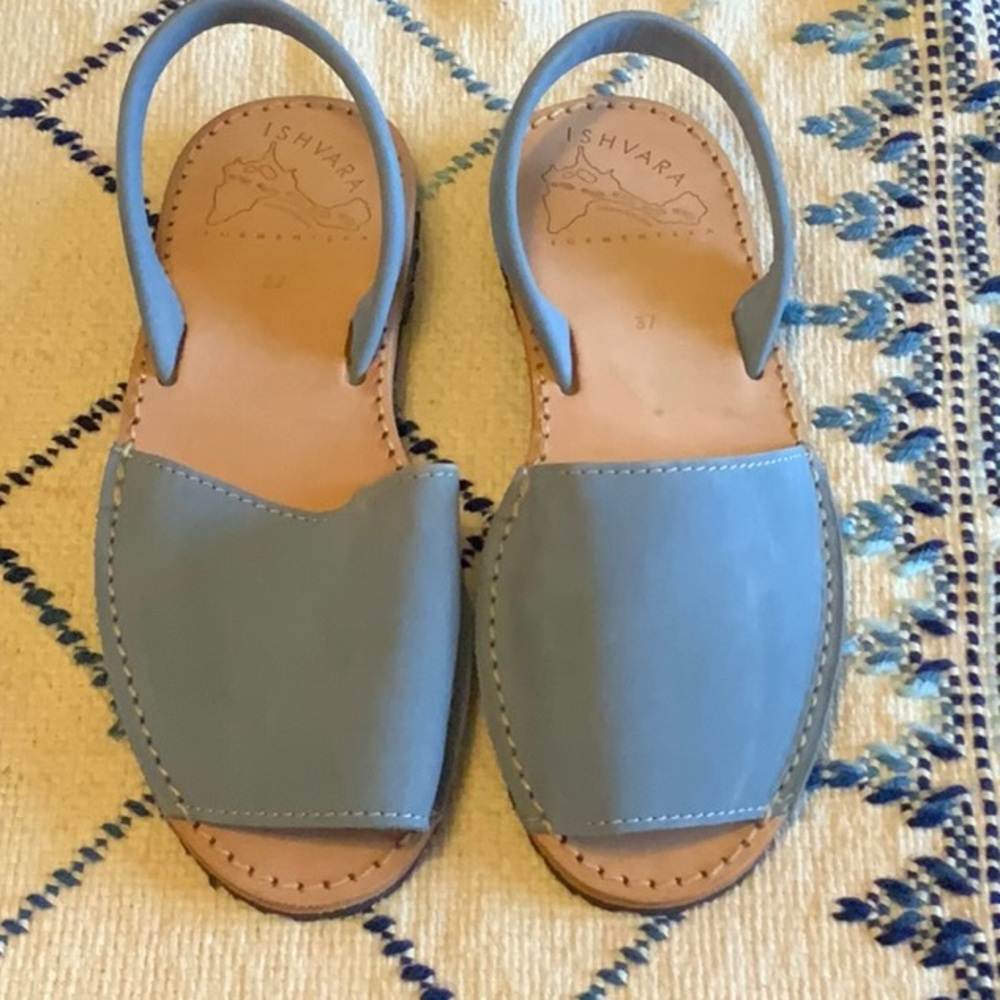 Ishvara “albaraca” flat sandals Made in Formentera, Spain